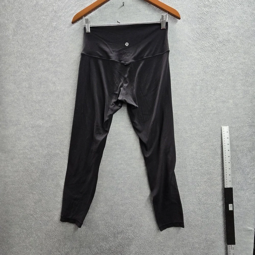Lululemon‎ Women Activewear Pants 8 Black Yoga Align High Rise Legging 24